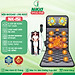 Nệm (Đệm) Massage Toàn Thân Nikio NK-151 - Con Lăn Xoa Bóp Cổ Vai Gáy, 10 Động Cơ Matxa Rung Toàn Thân, Kết Hợp Nhiệt Sưởi Và Túi Khí Nâng Đỡ Cột Sống, Hỗ Trợ Điều Trị Đau Nhức Lưng