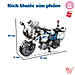 Đồ chơi lắp ráp xếp hình Qman 11016 - Mô tô cảnh sát (395 chi tiết) - Dành cho bé từ 6 tuổi
