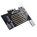 Card mở rộng ổ cứng SSD M.2 qua khe Pci-E 3.0 X4 Orico PDM2 - Hàng chính hãng