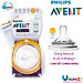 Núm Ty Philips Avent - Núm Vú Philips Avent - Thay Bình Sữa dòng Natural - Đủ Size 1 / 2 / 3 / 4 / Y Lỗ - Tặng 1 Khăn Sữa Gạc Vải thương hiệu Unmei