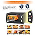 Lò nướng điện Comet CM6510 10L – Công suất 1000W, đa chức năng, nhỏ gọn, hàng chính hãng
