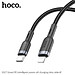 Dây Sạc Nhanh Cho Iphone PD 20w Tự Ngắt Khi Đầy Pin Hoco U117, sang xịn mịn cao cấp, hỗ trợ sạc nhanh 50% pin trong 30 phút, tự ngắt khi đầy pin an toàn bảo vệ máy - Hàng Chính Hãng