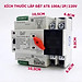 Cầu Dao Đảo Chiều Tự Động 100A – Không Mất Điện Khi Chuyển Nguồn, Phù Hợp Hộ Dùng 2 Nguồn Điện đèn