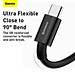 Cáp sạc nhanh Baseus Superior Series Type C 66W dùng cho Samsung, Huawei, Xiaomi, OPPO, Xiaomi,.. (6A/66W, 480Mbps, USB to Type-C, ABS+TPE, Fast Charging Data Cable )- Hàng chính hãng