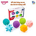 Đồ Chơi Giáo Dục Sớm HUANGER HE0207 Textured Balls - 6 Bóng Gai Cho Bé Từ 6 Tháng Tuổi