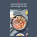 Chảo xào chống dính lòng sâu vân đá cao cấp Mitomo Cooker King siêu bền- Hàng chính hãng