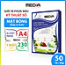 Giấy In Ảnh Media Ink 1 Mặt Bóng (Glossy) A4 230/210/180gsm 50 tờ, Giấy In Màu Giấy In Phun Màu Tài Liệu - Hàng Chính Hãng