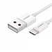 Cáp sạc và truyền dữ liệu 1.5M có chip MFI màu trắng USB sang lightning Ugreen 80315 US155 Hàng Chính Hãng