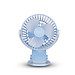 Quạt Sạc Tích Điện Mini Kẹp Bàn COMET CRF0705 5W Xoay 360 Độ pin Lithium 1800mAh