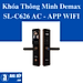 Khóa Thông Minh Demax SL-C626 AC - APP WIFI. Hàng Chính Hãng