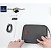 Túi đựng phụ kiện di động cho điện thoại / cho Macbook / Laptop hiệu WiWU Minimal Tech Pouch Travel In Style - chất liệu 600D Polyester cao cấp, ngăn chứa đồ rộng rãi, chống thấm nước - Hàng nhập khẩu