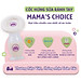 Cốc Hứng Sữa Mama’s Choice, Hút Sữa Rảnh Tay, Chất Liệu Silicone Cao Cấp, Chứng Nhận An Toàn FDA - 1 Cốc