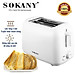 Máy Nướng Bánh Mì 2 Ngăn , máy nướng bánh mì sandwich- sokany-700w Hàng chính hãng