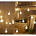 Đèn Led Trang Trí Bóng Tròn Dài 6M - 40  Bóng Trang Trí Noel Lễ Tết