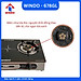 BẾP GAS ĐÔI MẶT KÍNH CAO CẤP WINDO - 678GL- Hàng Chính Hãng