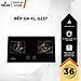 Bếp gas mặt kính cường lực KIELER KL-G237 tiết kiệm gas, công suất mạnh 4500W, mặt bếp chịu nhiệt tốt - Hàng chính hãng