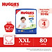 Tã/bỉm quần Huggies Skin Care Mega Jumbo XXL76+4 miếng với tràm trà dịu da