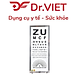 Đèn thị lực chữ ZU giúp kiểm tra thị lực tại nhà