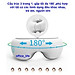 Máy massage mắt thông minh thế hệ mới, thư giãn, giảm đau nhức, quầng thâm tích hợp Bluetooth nghe nhạc thư giãn