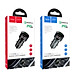 Tẩu sạc nhanh xe hơi ô tô hoco Z42, 2 cổng U+C hỗ trợ sạc nhanh PD20W QC3.0 - Hàng chính hãng