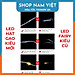 Đèn Led Đom Đóm Hạt Gạo Chống Nước Trang Trí Ngoài Trời, 8 Chế Độ Nháy