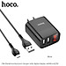 Bộ Sạc Micro-USB Hoco C86 Cho Samsung, Xiaomi, Oppo,... Bộ Sạc 2 Cổng Có Đèn Led, Sạc Nhanh MAX 2.4A - Hàng Chính Hãng
