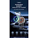 Bộ sạc Oto Wiwu Magentic Wireless Car Charger CH-309 Xoay 360 Độ, Hấp Phụ Từ Tính Mạnh, Sạc Nhanh - Hàng Chính Hãng