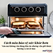 Lò nướng đa năng có chức năng chiên không dầu Cuisinart TOA60U 17L