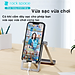 Giá đỡ điện thoại, máy tính bảng thông minh xoay 360 độ Rockspace Metal dùng được 2 mặt chống trượt làm bằng kim loại hàng chính hãng