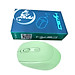 Chuột không dây Bluetooth, chuột máy tính HXSJ M107B chống ồn, DPI 1600, chế độ kép wireless usb 2.4Ghz, bluetooth chuyên dùng cho laptop, máy tính, tivi - Hàng chính hãng