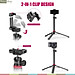 Ulanzi MT-44 - Tripod Mini Cho Máy Ảnh, Điện Thoại, Tải Trọng 1.5 Kg, Chiều Cao Tối Đa 109cm- Hàng chính hãng