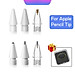COMBO 2 Đầu bút thay thế ngòi cao cấp dành cho Apple Pencil 1, 2, Pencil Pro - Apple Pencil Tips_ Hàng Nhập Khẩu