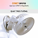Quạt sạc mini | Quạt tích điện | Quạt kẹp nôi, xe đẩy thương hiệu Comet CRF0705 - Hàng chính hãng - BH 12 tháng - 15 ngày đổi mới