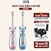 Bàn chải điện thông minh cho bé Lebenlang LBL3021,thiết kế đáng yêu, chống thấm nước IPX7, 3 chế độ, bảo hành 2 năm - hàng chính hãng