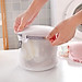 Combo 2 túi lưới giặt đồ 2 lớp Polyester dạng lưới mịn giặt đồ chống biến dạng quần áo cho máy giặt dạng hộp khóa kéo phù hợp giặt đồ nhỏ đồ lót