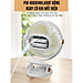 Quạt Mini Để Bàn , Quạt Tích Điện Tích Hợp Đèn Ngủ, Quạt Kẹp Bàn Besti- Quạt Cầm Tay 3 Tốc Độ, Điều Chỉnh Hướng Gió 360 Độ, Không Gây Ồn, Pin Sạc Dung Lượng Cao - Hàng Chính Hãng