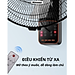 Quạt treo tường điều khiễn từ xa remote Mitomo FTT-60 hàng chính hãng