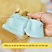 Body Ngủ Liền Vớ Kiểu Dây Kéo Hàng VNXK Cloud Island Chất Cotton Mềm Mịn, Thấm Hút Mồ Hôi Cho Bé Từ 2-9kg