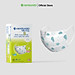 Khẩu Trang Trẻ Em Anyguard Hàn Quốc 3 Lớp Chính Hãng (Cho Bé Dưới 7 Tuổi - Hộp 50 Chiếc)-베이비 마스크 - Face Mask For Kids Under 7 yearsold-ISO 9001:2015, ISO 13485:2016, QCVN 01:2017/BTC