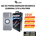 Sạc dự phòng Energizer 10,000mAh /3.7V Li-Polymer - QE10005CQGY - Hàng chính hãng