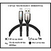Cáp Sạc Nhanh Baseus Horizontal Data Cable - Dùng Cho iPhone iPad - Trang Bị Đèn Led - Công Nghệ Chống Đứt Gãy SR - Hàng Chính Hãng