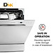Máy rửa chén bát đĩa Klarstein 8 bộ - CAM KẾT HÀNG NHẬP KHẨU ĐƯC BỞI DNK