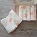 Set 5 Khăn sữa sợi tre Gee mềm mịn, thấm hút, kháng khuẩn 30x30cm cho bé, trẻ sơ sinh 2 lớp cao cấp
