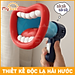 Loa đồ chơi cho bé loa mini thay đổi giọng nói phát thanh cầm tay tặng PIN
