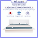 Nệm foam Goodnight Massage bán chạy số 1 Việt Nam 9cm tại Vua Nệm - Cấu trúc lượn sóng duy trì tư thế tự nhiên của cột sống
