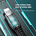 Cáp sạc siêu nhanh Type C to IP dùng cho Iphone, Ipad Remax RC-188i- Hàng nhập khẩu
