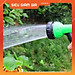 Vòi xịt rửa xe,Vòi phun nước tưới cây tăng áp thông minh 8 chế độ 815621 (cút vàng,nối xanh - dây xanh)