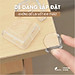 Bịt góc bàn, bọc cạnh bàn silicon Ecodeals - Tránh va đập, an toàn cho bé và người già - 1 cái