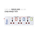 Ổ cắm điện Sunhouse SHE-OC2-5RD, Công suất 2500W, Dây dài 4,5m, Công tắc riêng biệt cho từng ổ, Bảo hành 12 tháng