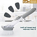 Bàn chải cọ rửa xoong nồi, chén bát 2 trong 1 có thể tháo rời, cọ bọt biển xốp đựng nước rửa chén_BEP NGON NGON